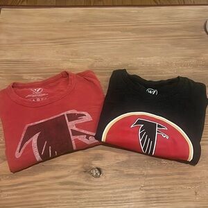Bundle of (2) ‘47 Brand Atlanta Falcons T-Shirts